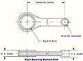 Custom Roller Bearing Bottom End Diagram