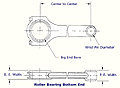 Custom Plain Bearing Bottom End Diagram